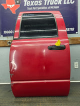 2003-2008 Dodge Ram 3rd Gen LH Driver Side Rear Quad Cab Crew Cab Door 1500 2500 3500 4500 5500
