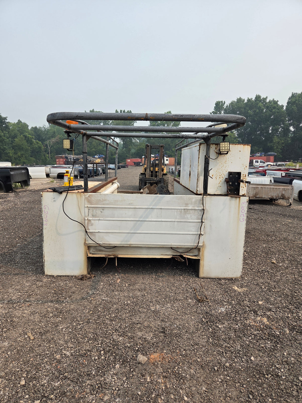 11' Steel Utility Service Body Utility Bed Universal For Dual Rear Wheel Truck