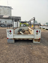 11' Steel Utility Service Body Utility Bed Universal For Dual Rear Wheel Truck