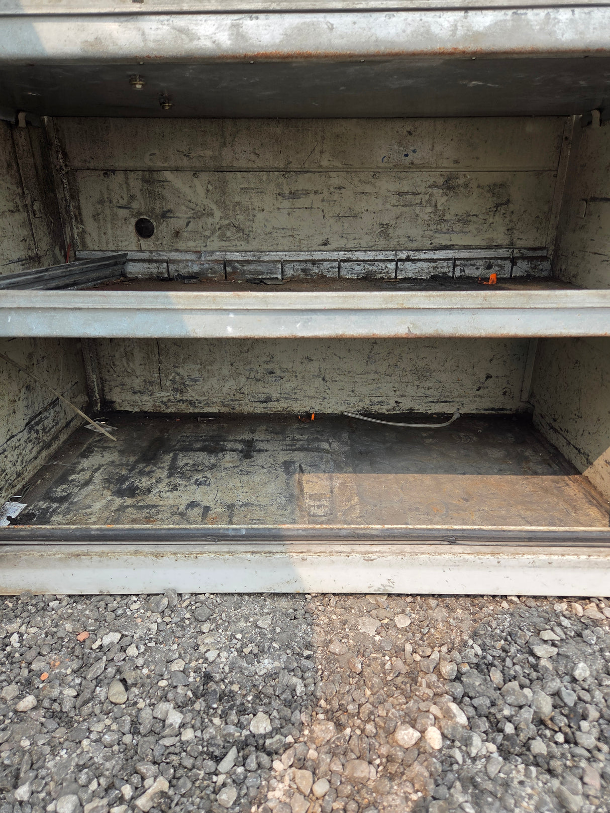 11' Steel Utility Service Body Utility Bed Universal For Dual Rear Wheel Truck