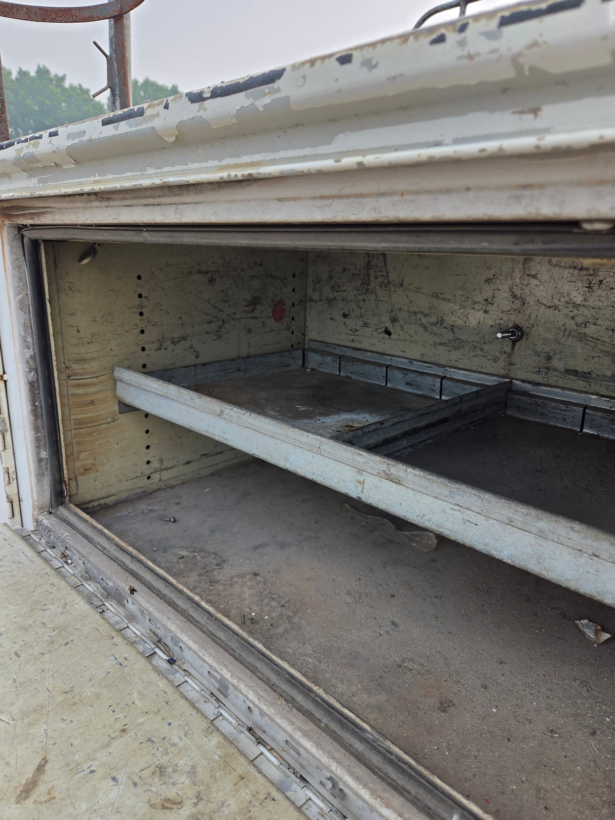 11' Steel Utility Service Body Utility Bed Universal For Dual Rear Wheel Truck