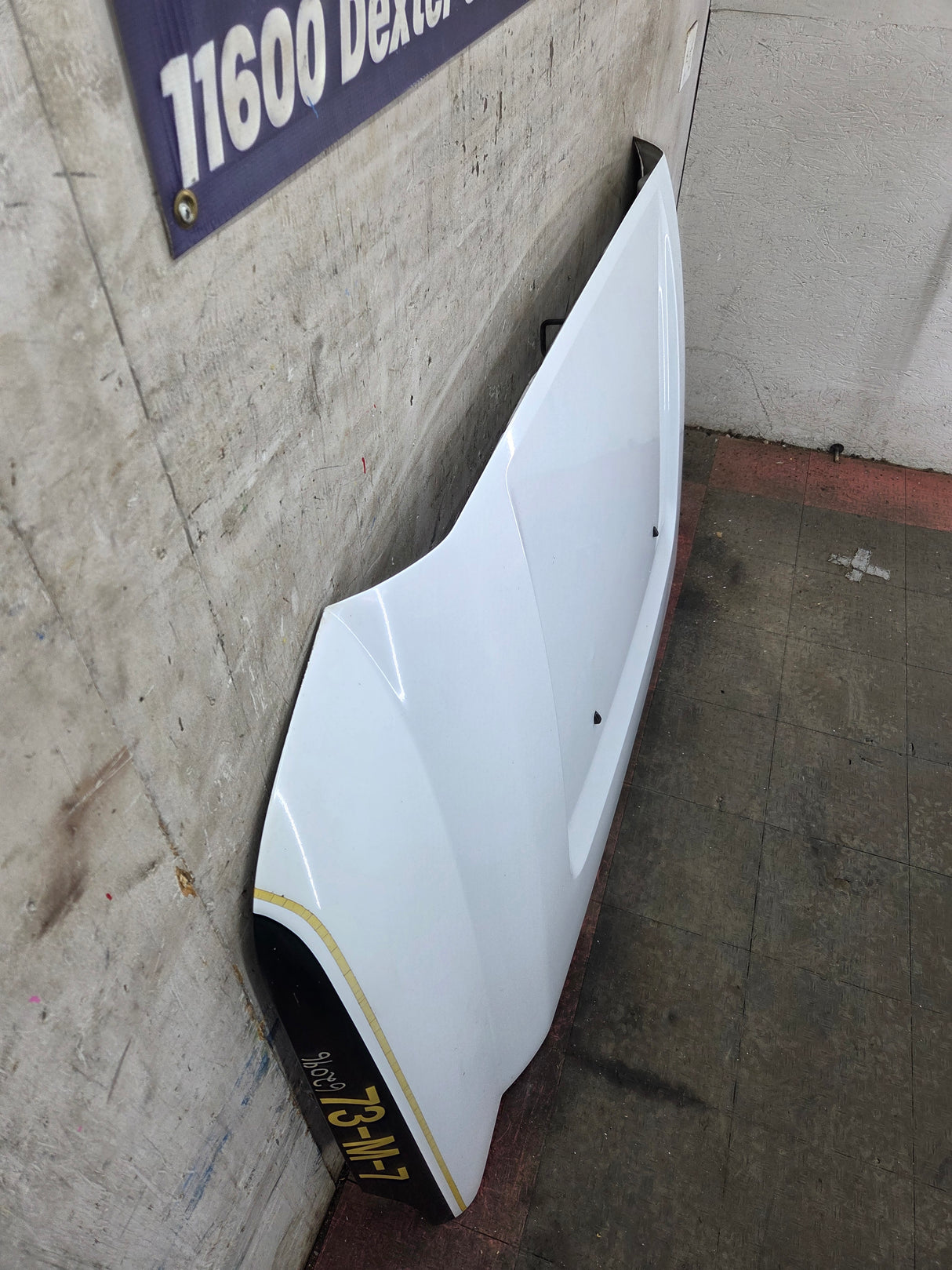 2011-2016 Ford Super Duty Hood F250 F350 F450 F550 - White