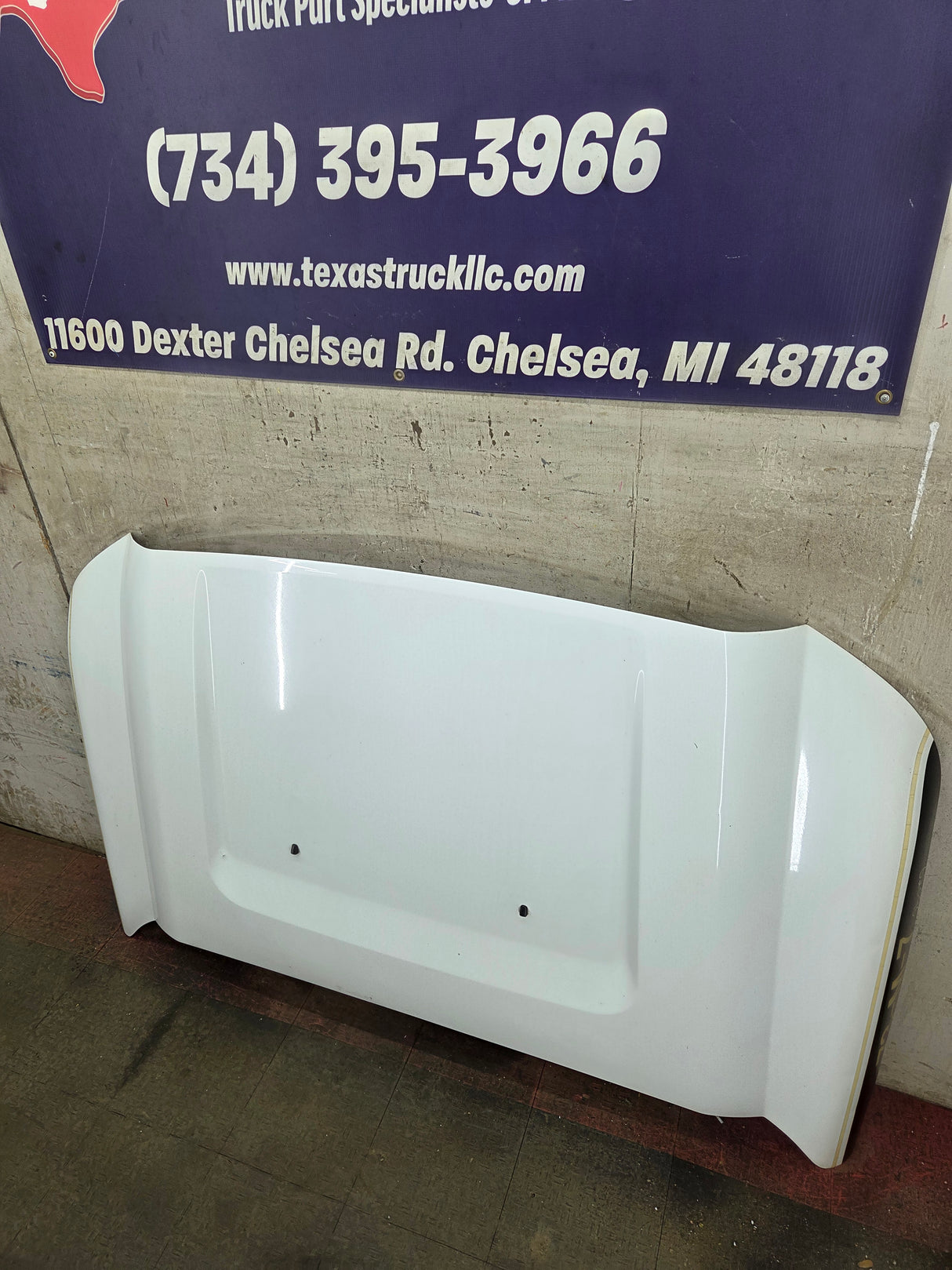 2011-2016 Ford Super Duty Hood F250 F350 F450 F550 - White