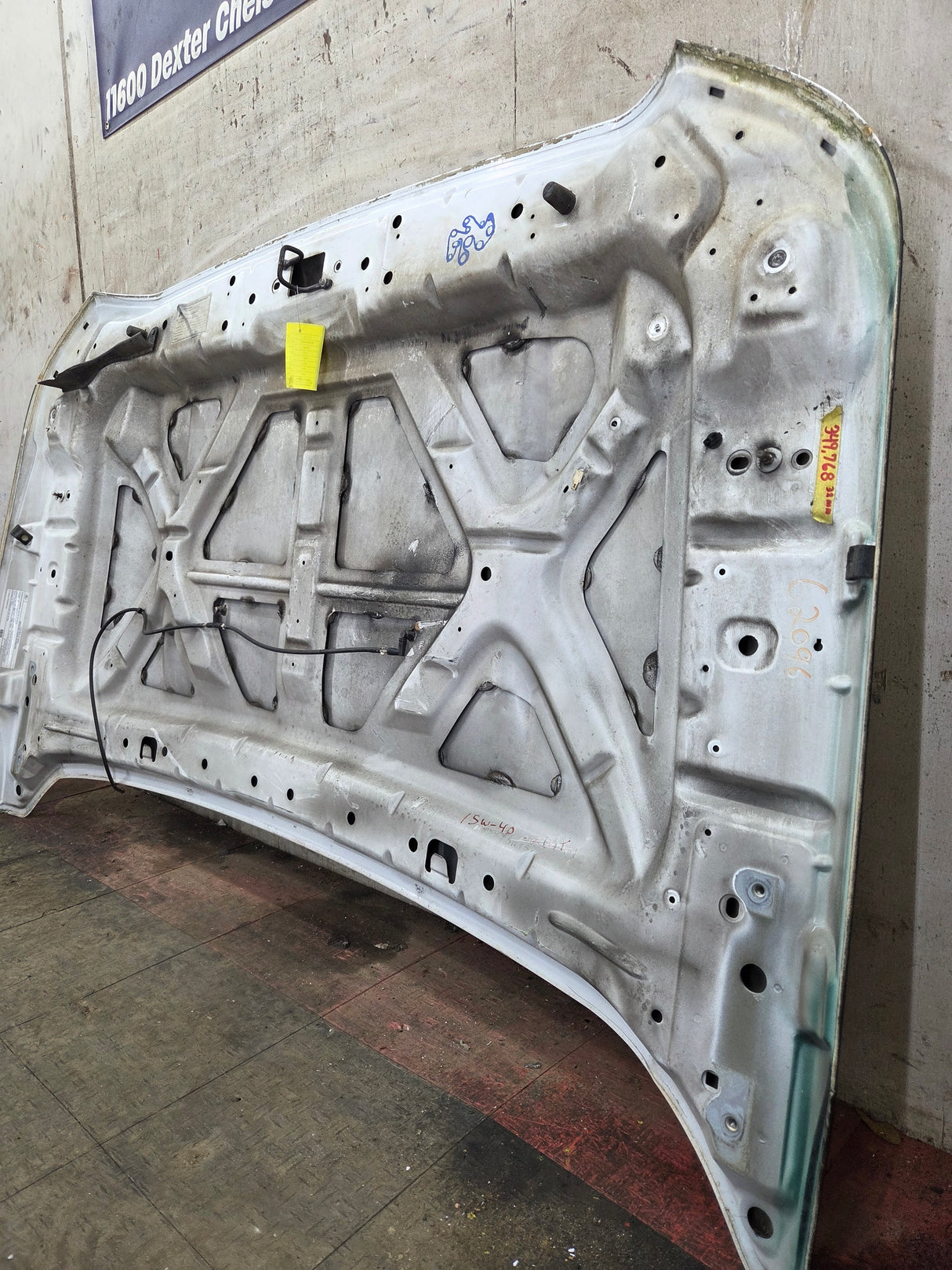 2011-2016 Ford Super Duty Hood F250 F350 F450 F550 - White