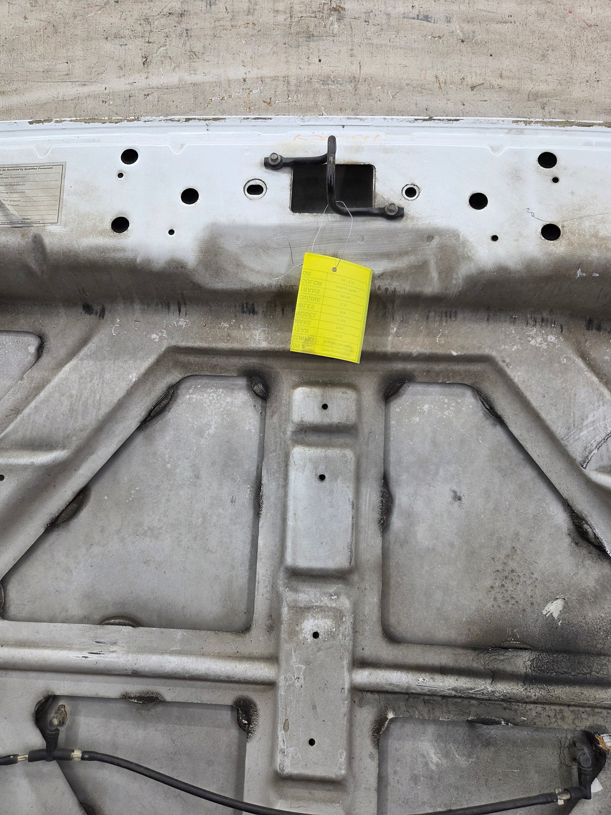 2011-2016 Ford Super Duty Hood F250 F350 F450 F550 - White