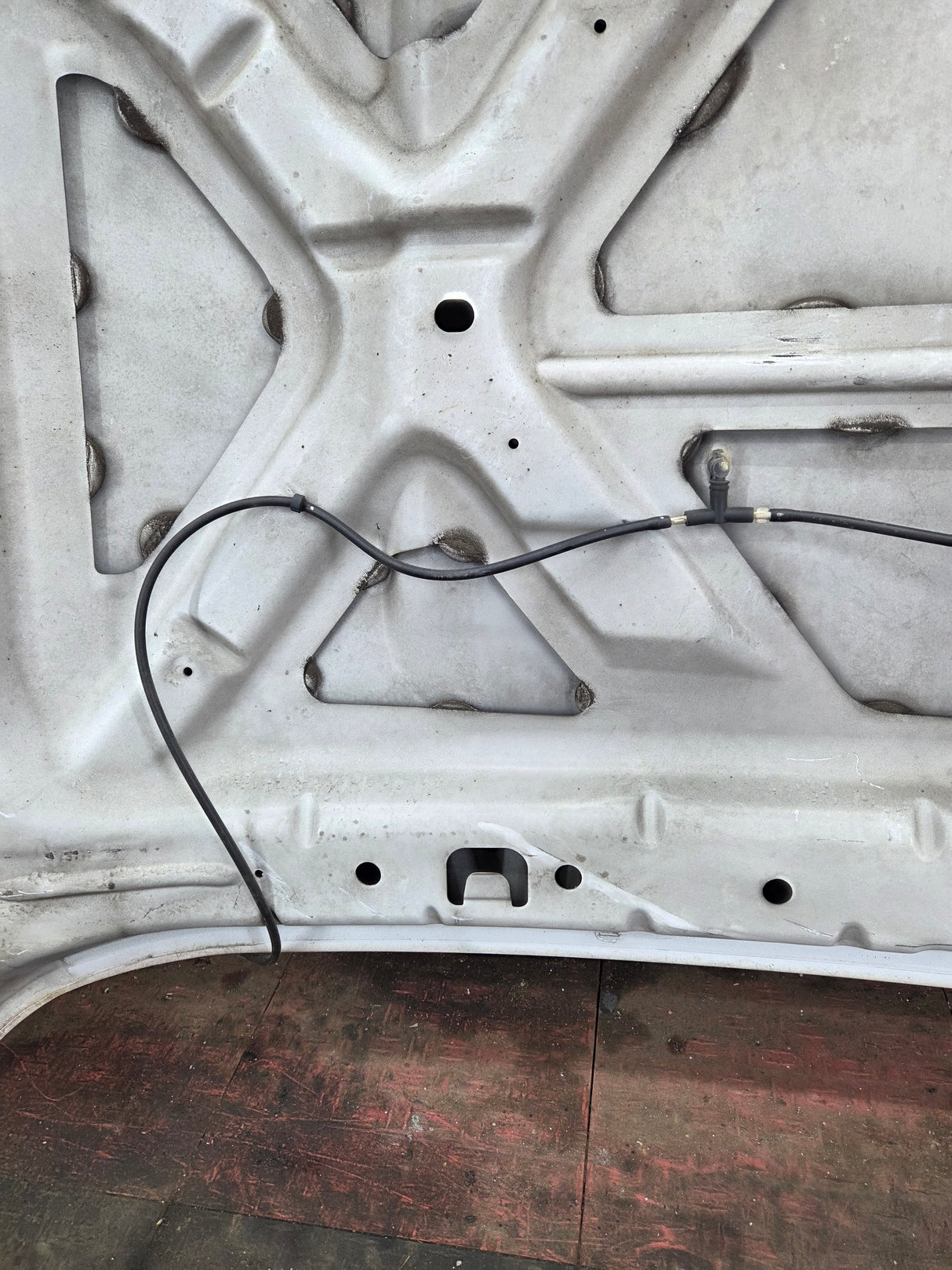 2011-2016 Ford Super Duty Hood F250 F350 F450 F550 - White