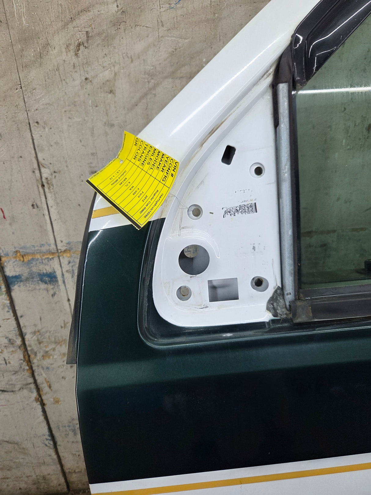 2012-2016 Ford Super Duty LH Driver Side Front Door F250 F350 F450 F550