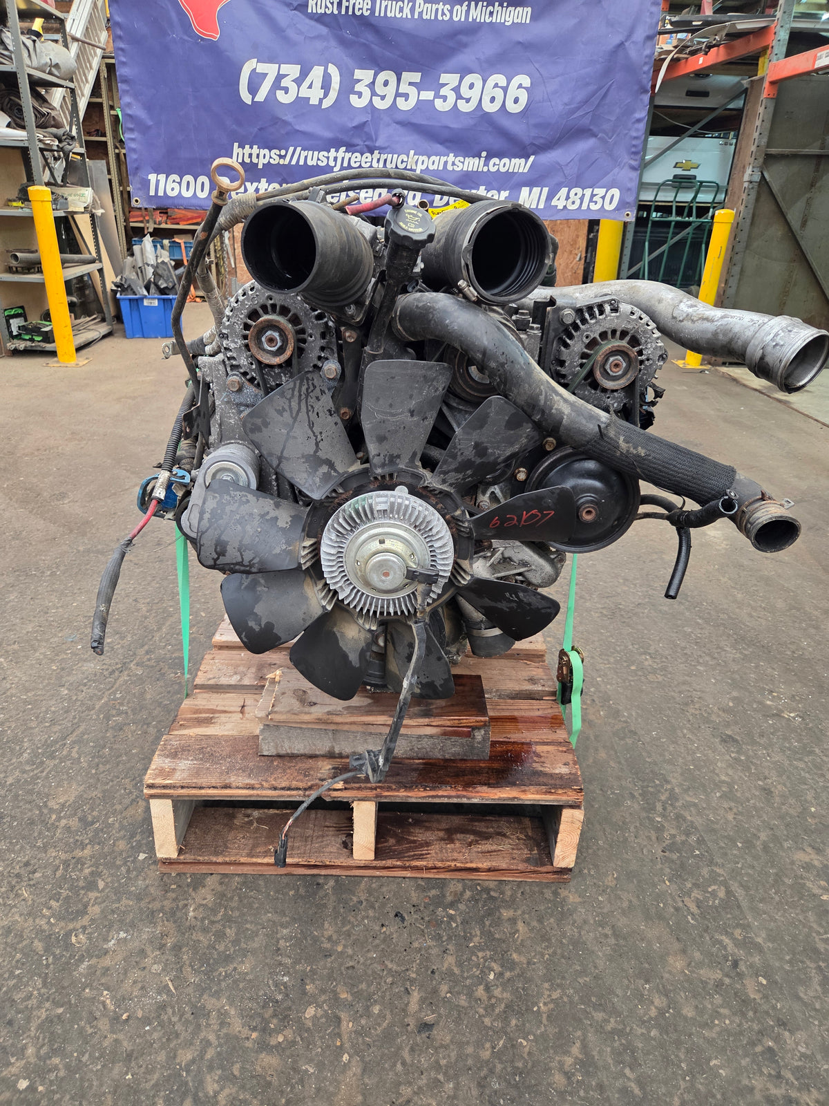 2007-2010 LMM Duramax Diesel 6.6L Engine Runs Good