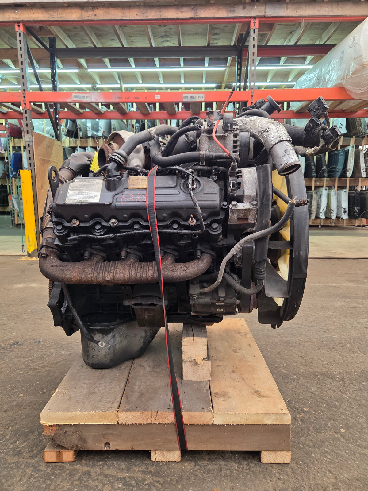 2009 Ford 6.0L Power Stroke Diesel Core Engine Assembly E350 E450
