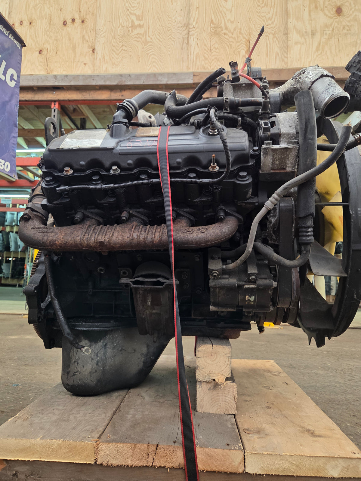 2009 Ford 6.0L Power Stroke Diesel Core Engine Assembly E350 E450