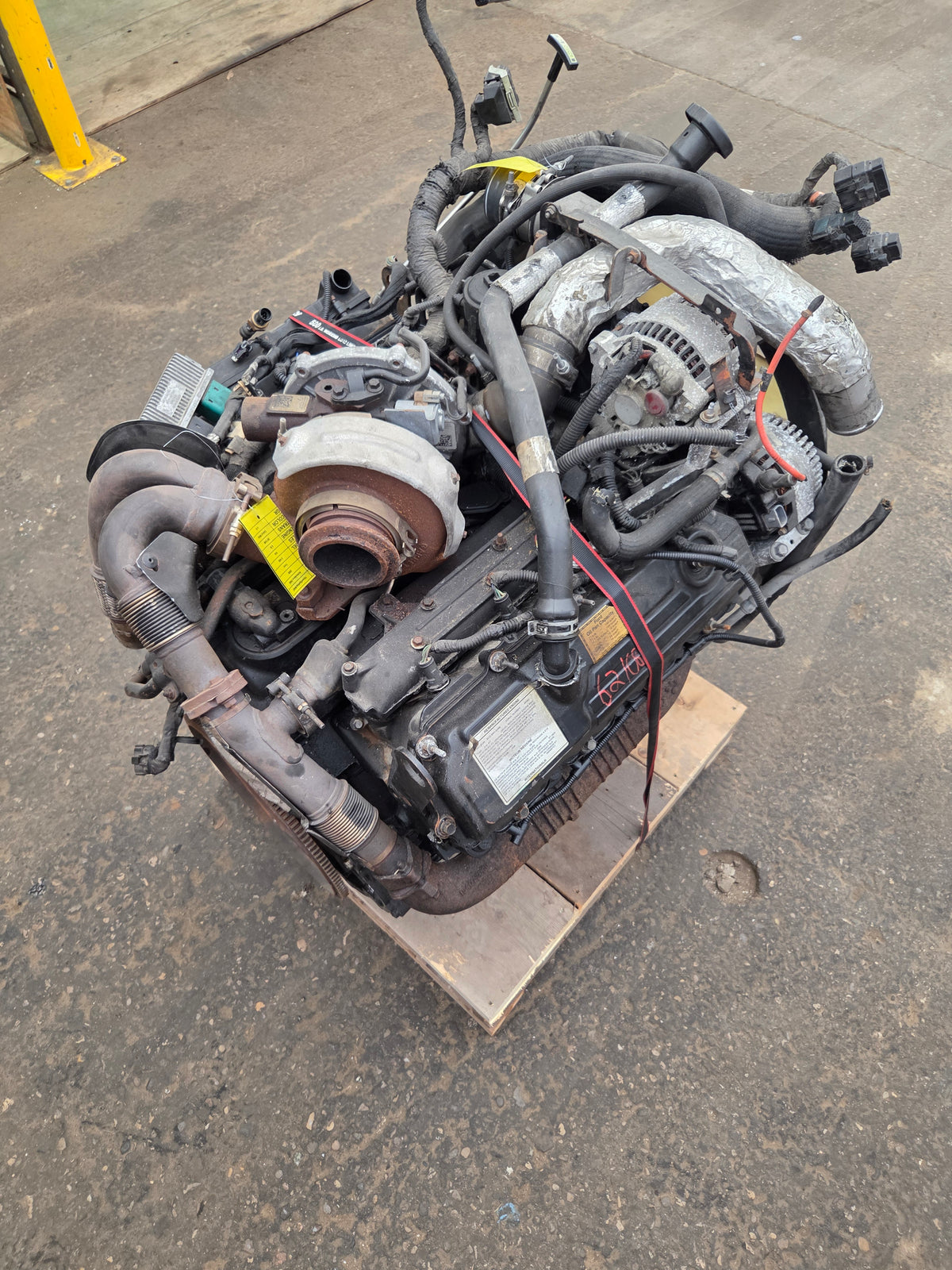 2009 Ford 6.0L Power Stroke Diesel Core Engine Assembly E350 E450