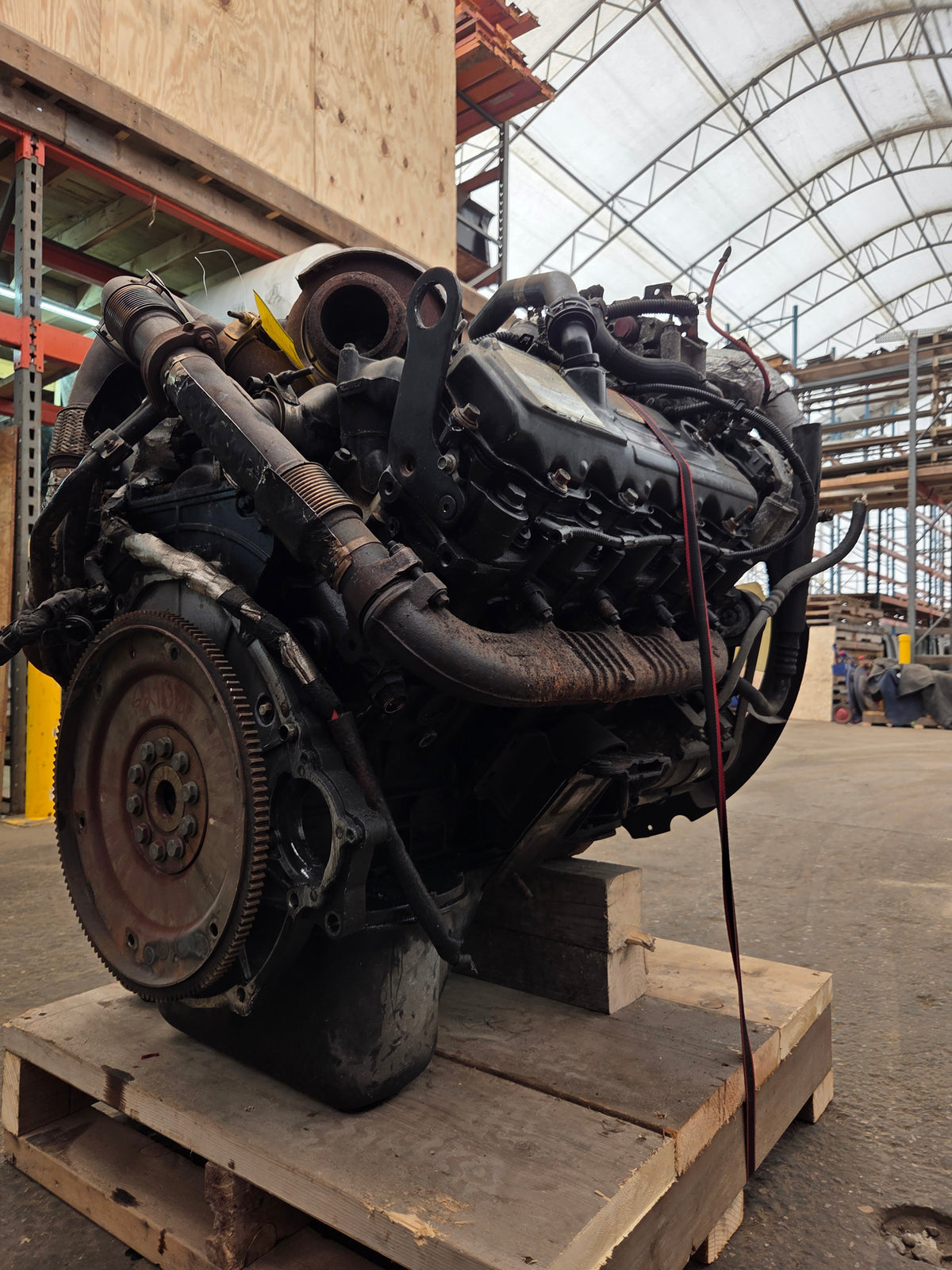 2009 Ford 6.0L Power Stroke Diesel Core Engine Assembly E350 E450