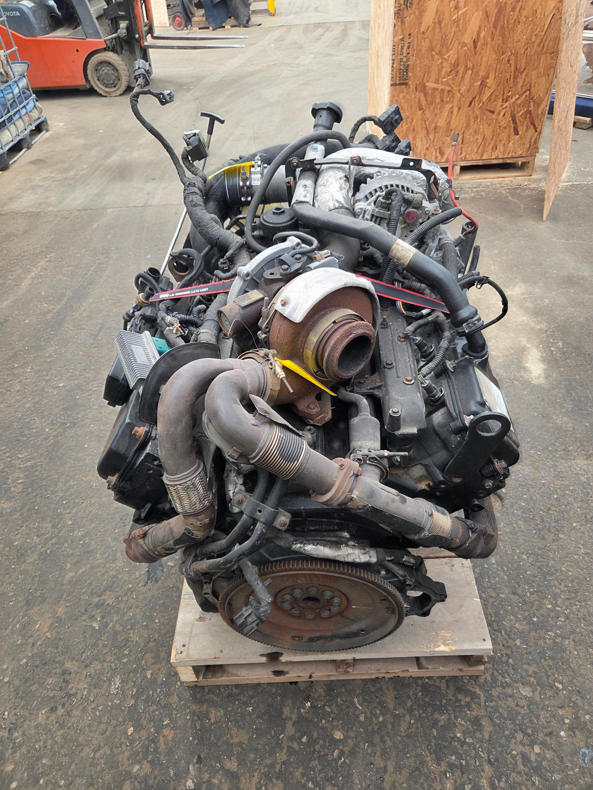2009 Ford 6.0L Power Stroke Diesel Core Engine Assembly E350 E450