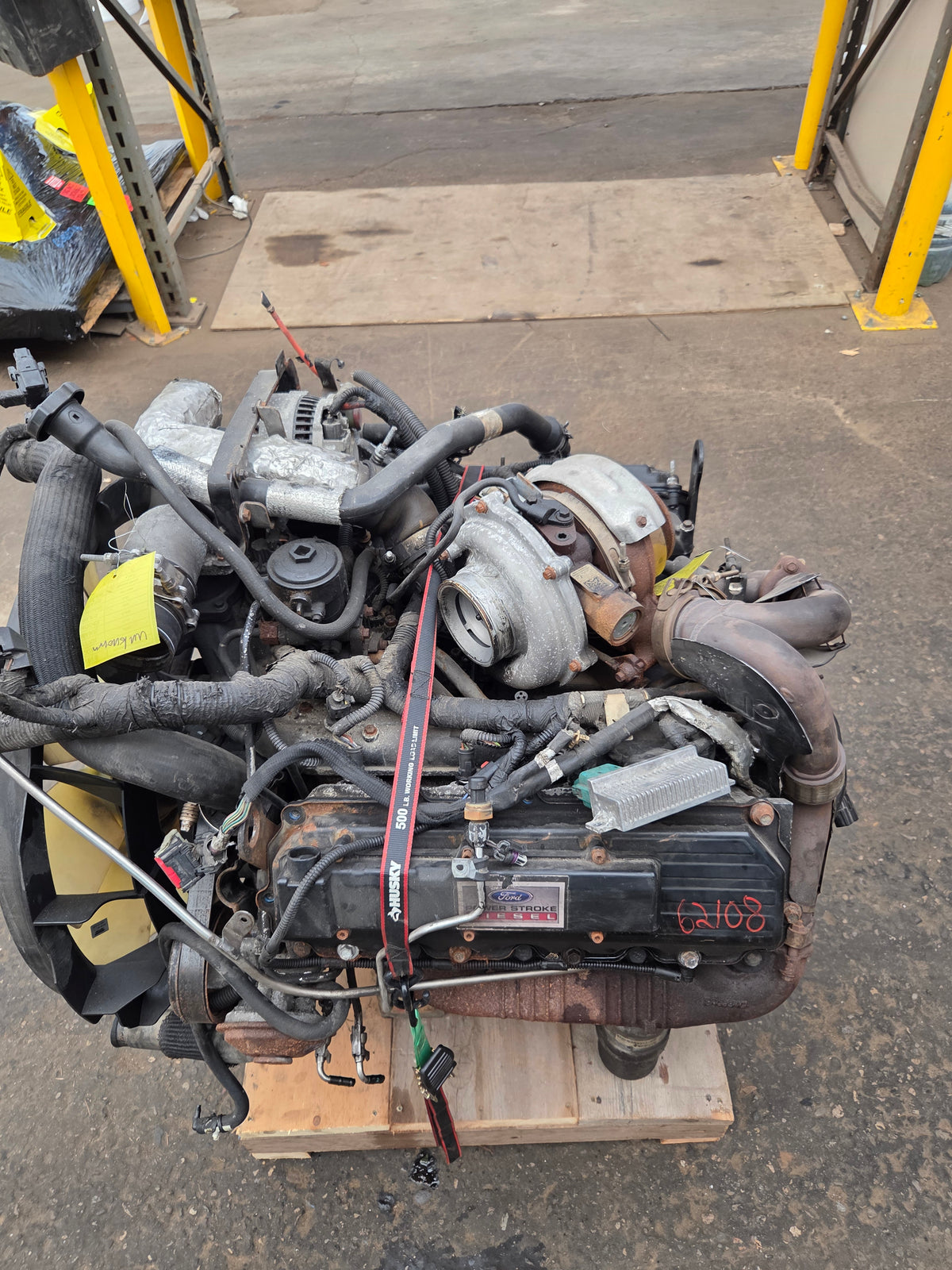 2009 Ford 6.0L Power Stroke Diesel Core Engine Assembly E350 E450