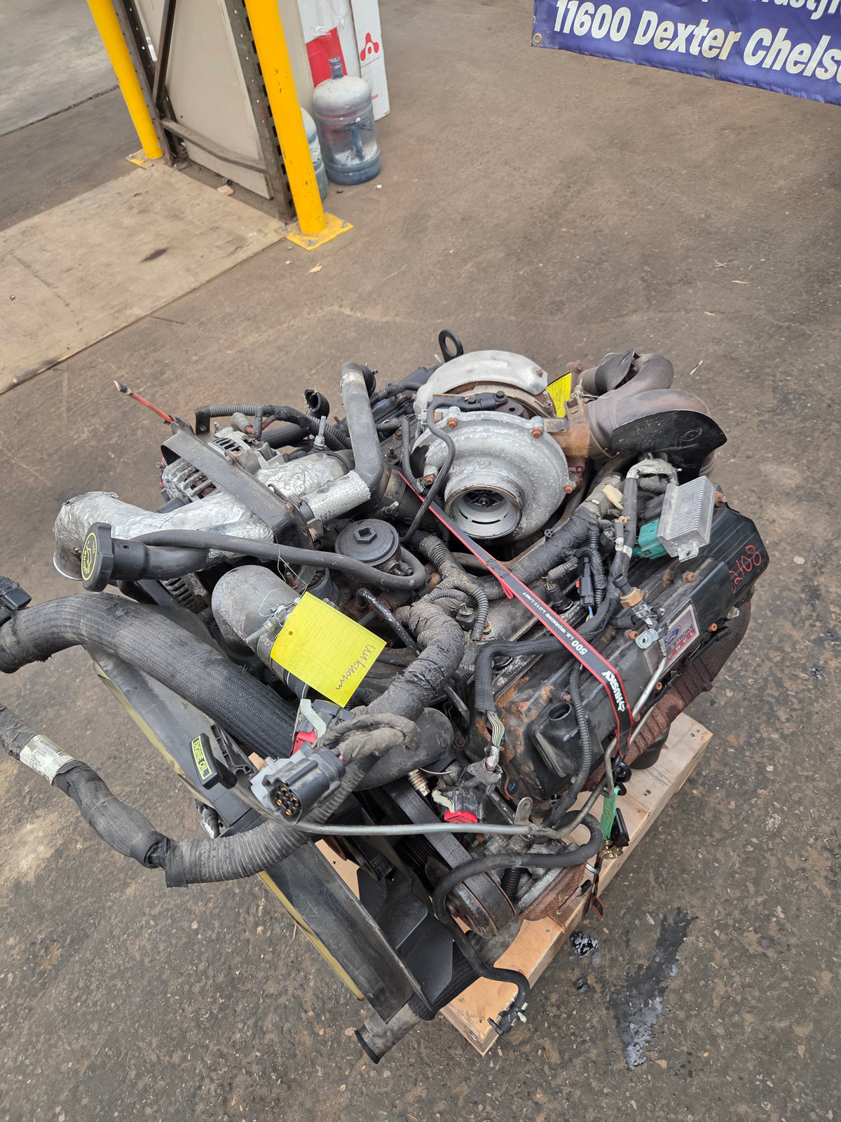 2009 Ford 6.0L Power Stroke Diesel Core Engine Assembly E350 E450