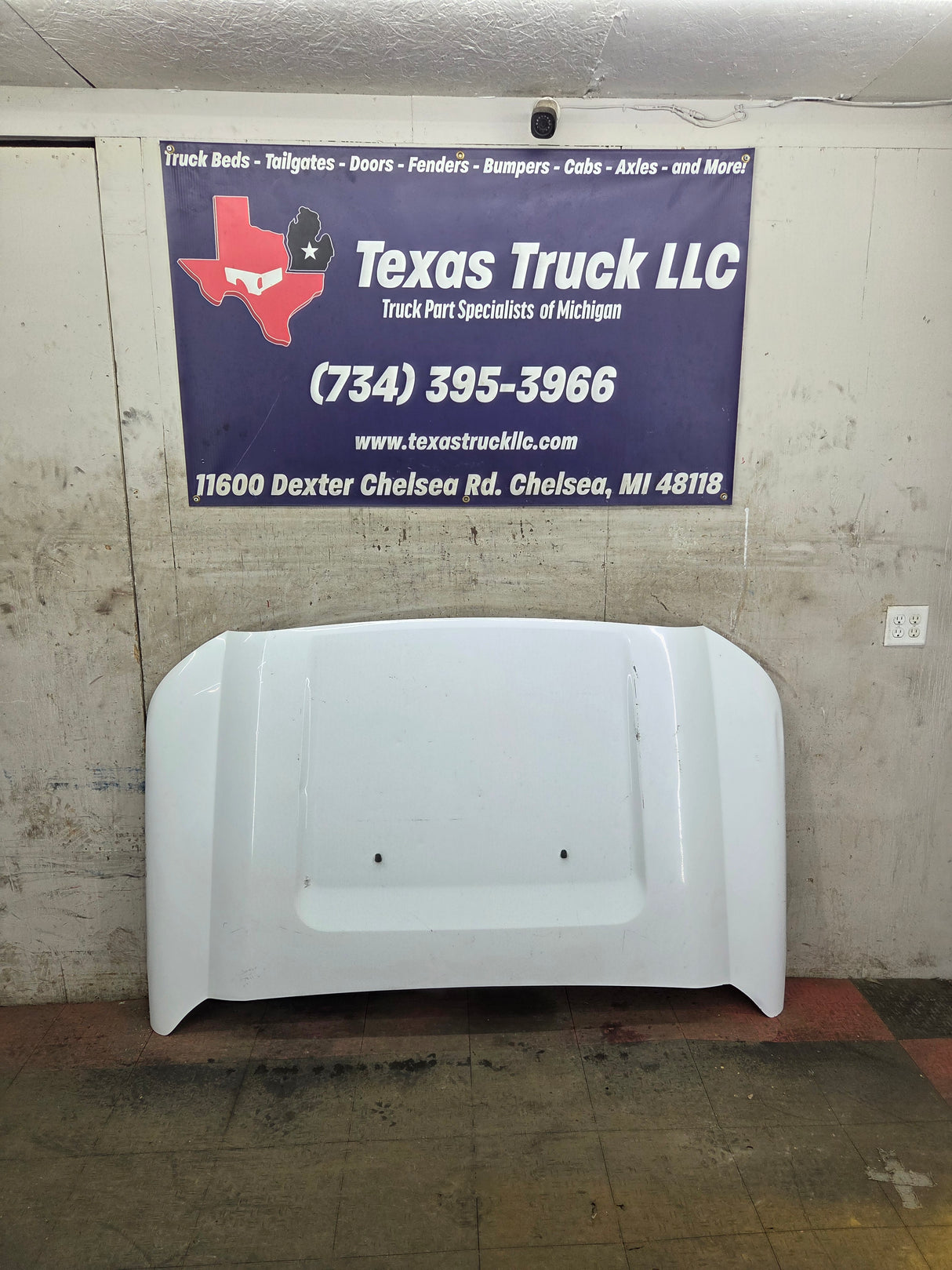 2011-2016 Ford Super Duty Hood F250 F350 F450 F550 - White