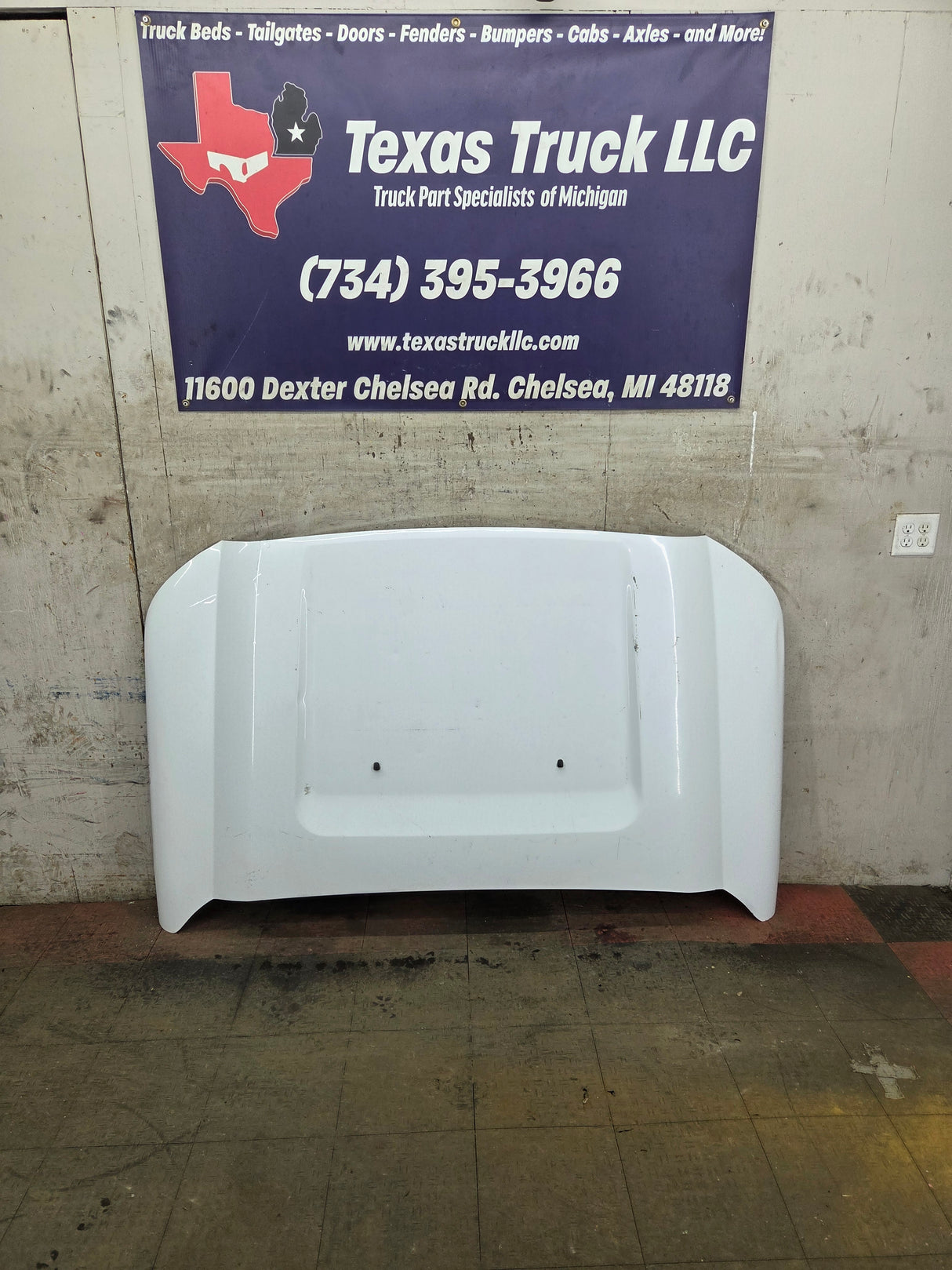 2011-2016 Ford Super Duty Hood F250 F350 F450 F550 - White