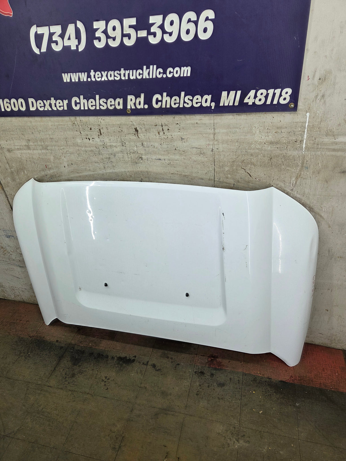 2011-2016 Ford Super Duty Hood F250 F350 F450 F550 - White