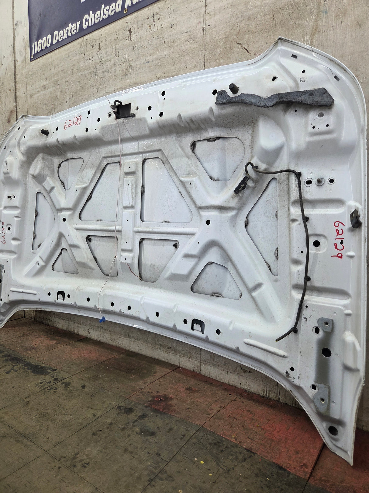 2011-2016 Ford Super Duty Hood F250 F350 F450 F550 - White