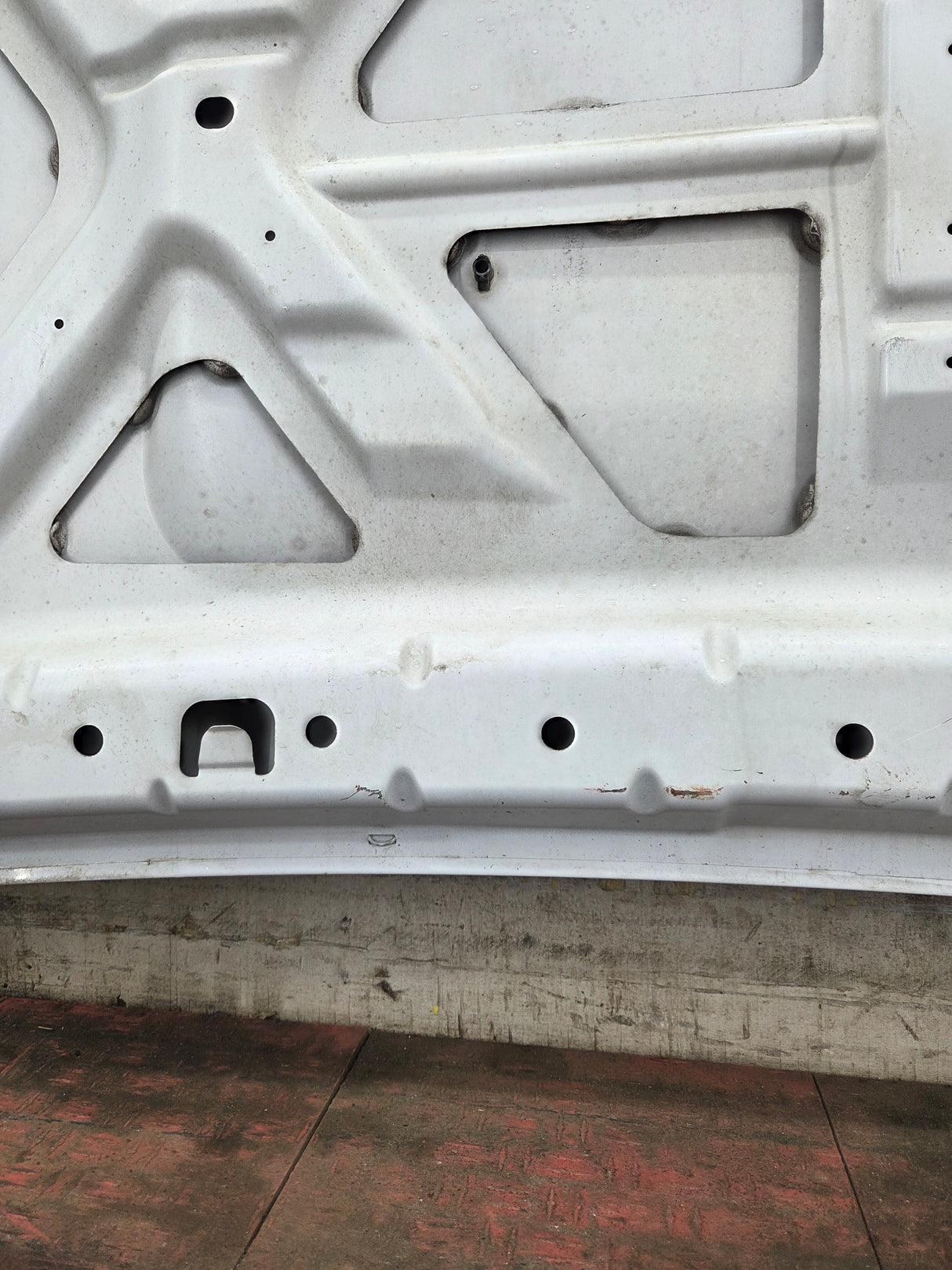 2011-2016 Ford Super Duty Hood F250 F350 F450 F550 - White