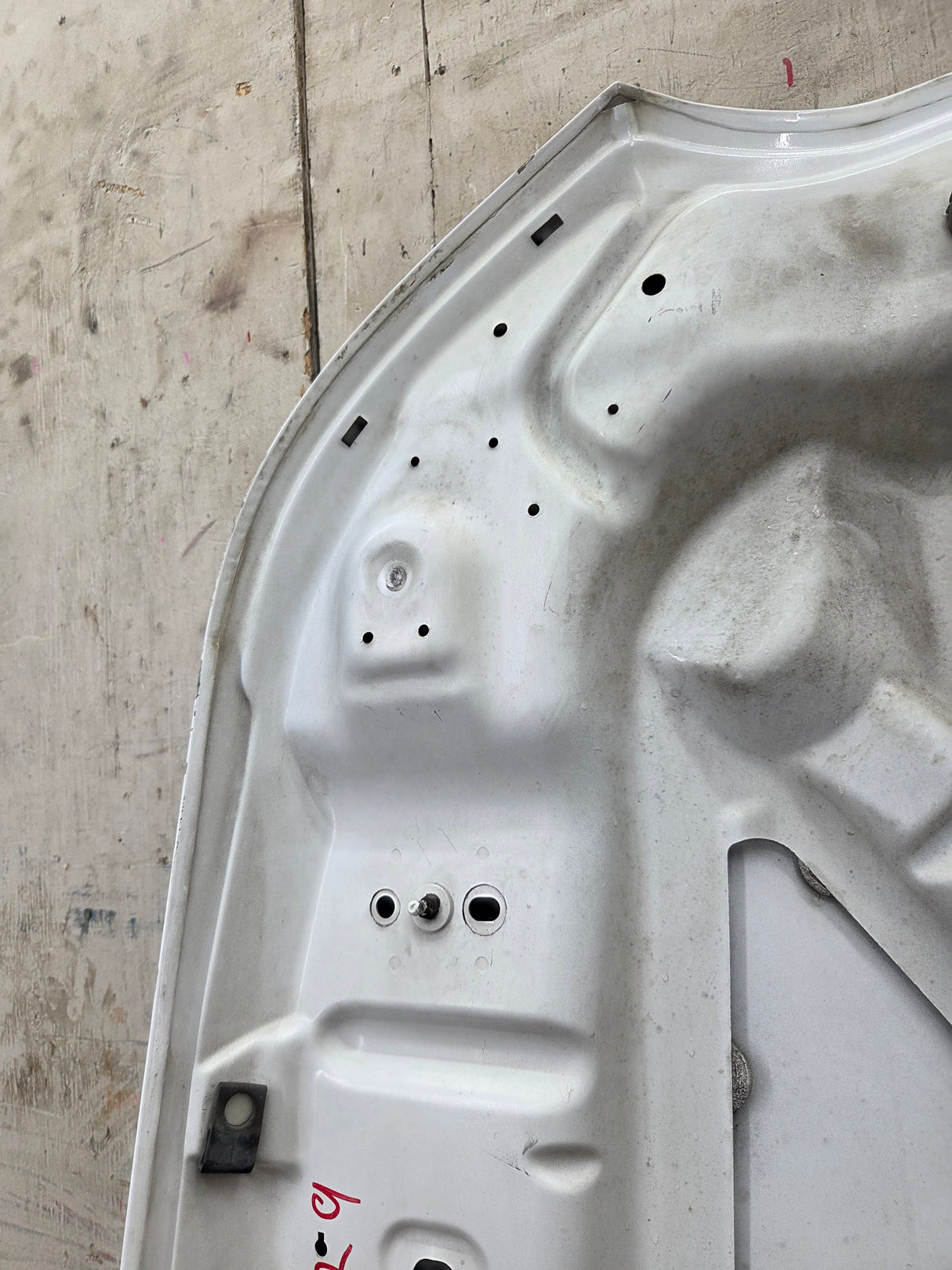 2011-2016 Ford Super Duty Hood F250 F350 F450 F550 - White