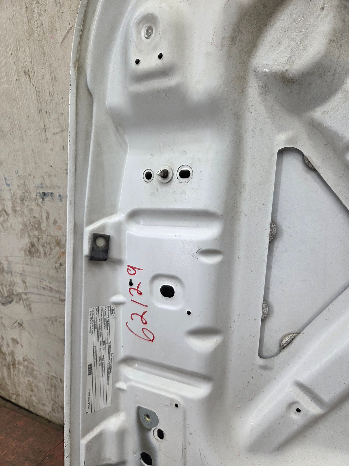2011-2016 Ford Super Duty Hood F250 F350 F450 F550 - White