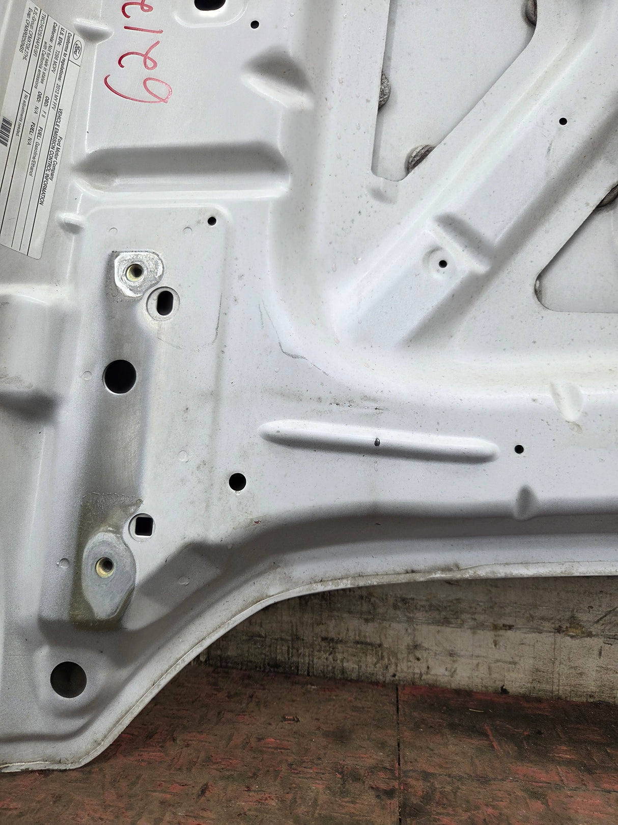 2011-2016 Ford Super Duty Hood F250 F350 F450 F550 - White