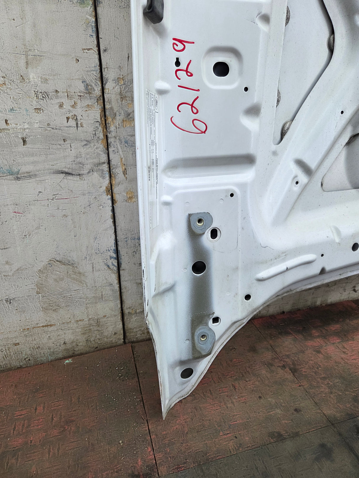 2011-2016 Ford Super Duty Hood F250 F350 F450 F550 - White