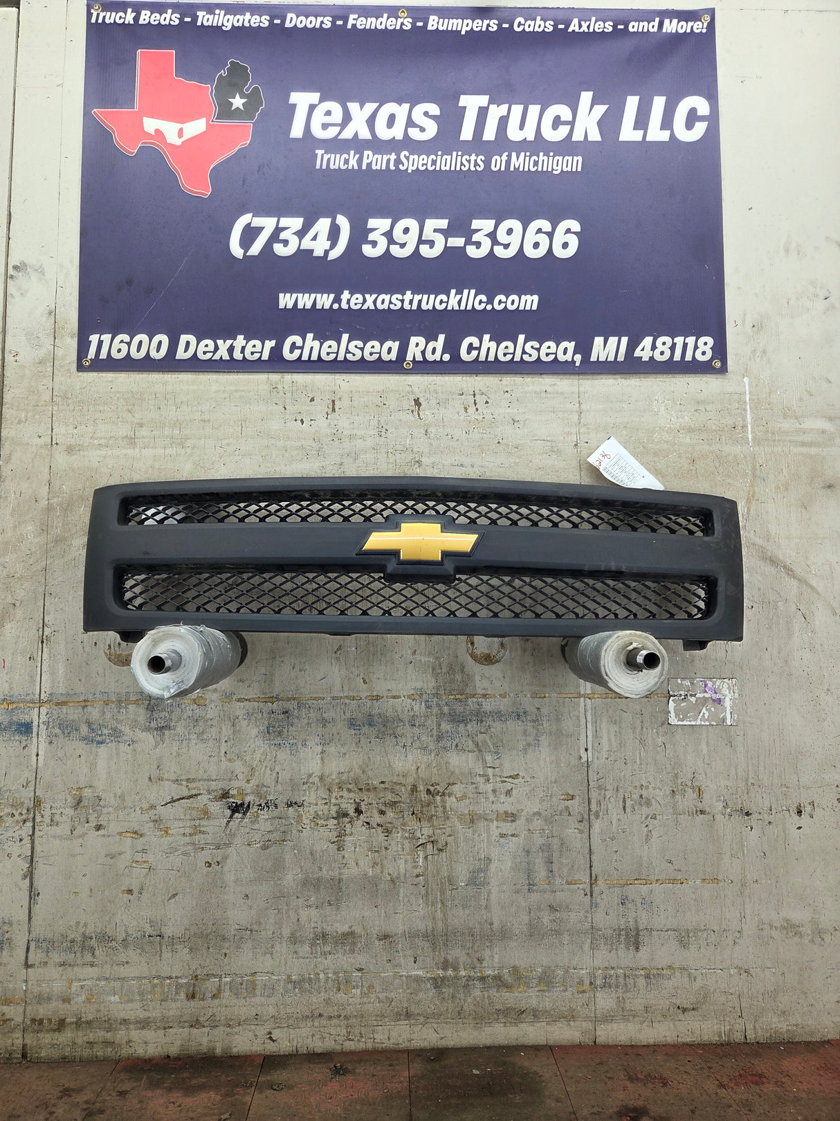 2007-2013 Chevrolet Silverado 1500 Black Grill