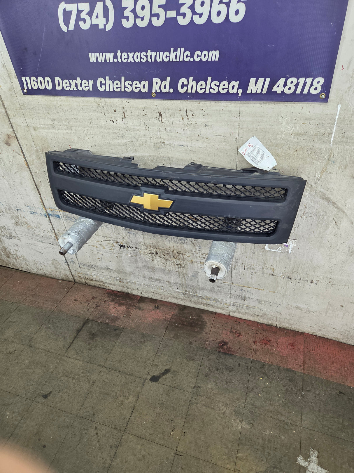 2007-2013 Chevrolet Silverado 1500 Black Grill