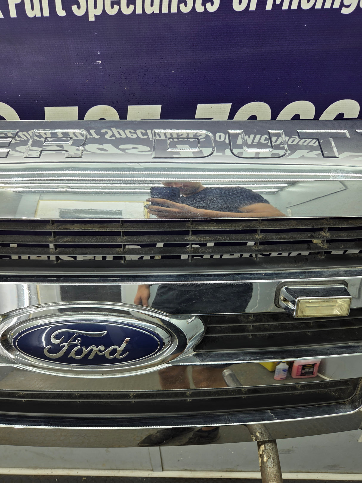 2008-2010 Ford Super Duty F250 F350 F450 F550 Chrome Grill Surround