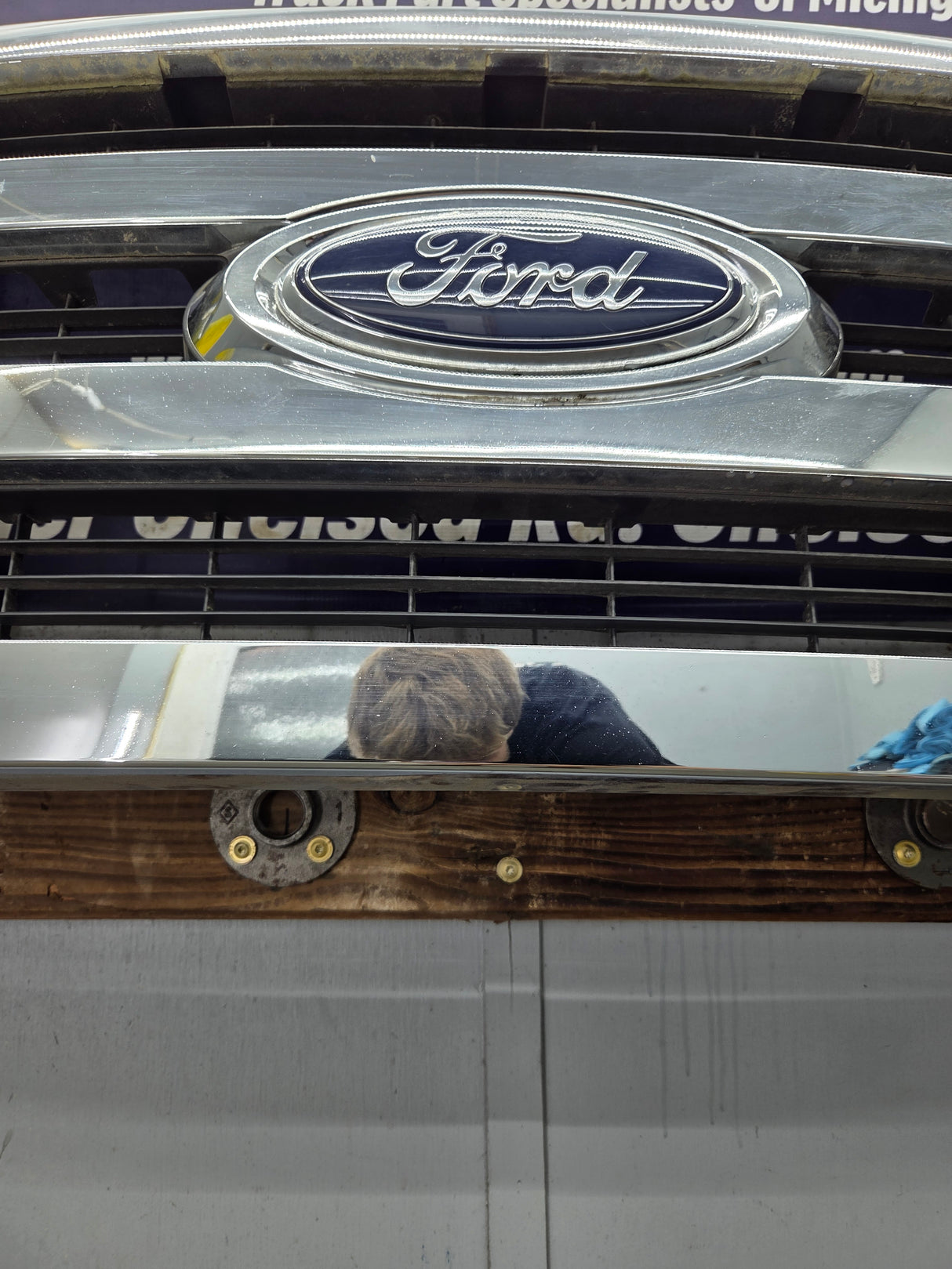 2008-2010 Ford Super Duty F250 F350 F450 F550 Chrome Grill Surround