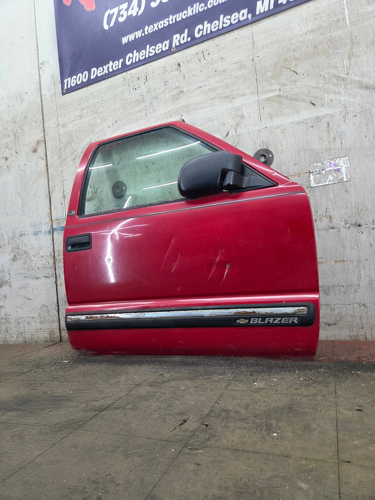 1994-2004 Chevrolet S10 /  GMC Sonoma RH Passenger Side Front Door