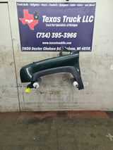 2003-2007 Chevrolet Silverado / Tahoe / Suburban 1500 2500 3500 HD LH Driver Side "Cateye" Front Fender - Medium Green Metallic