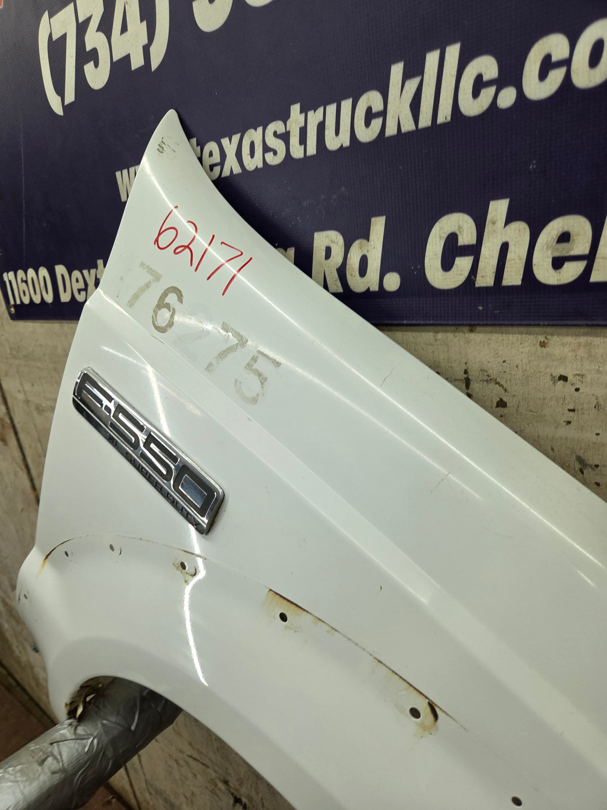 1999-2007 Ford Super Duty RH Passenger Side Front Fender F250 F350 F450 F550 Excursion