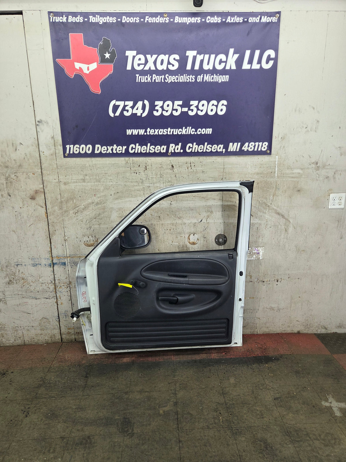 1994-2002 Dodge Ram 2nd Gen Quad Cab 4 Door Square Corner RH Passenger Side Front Door