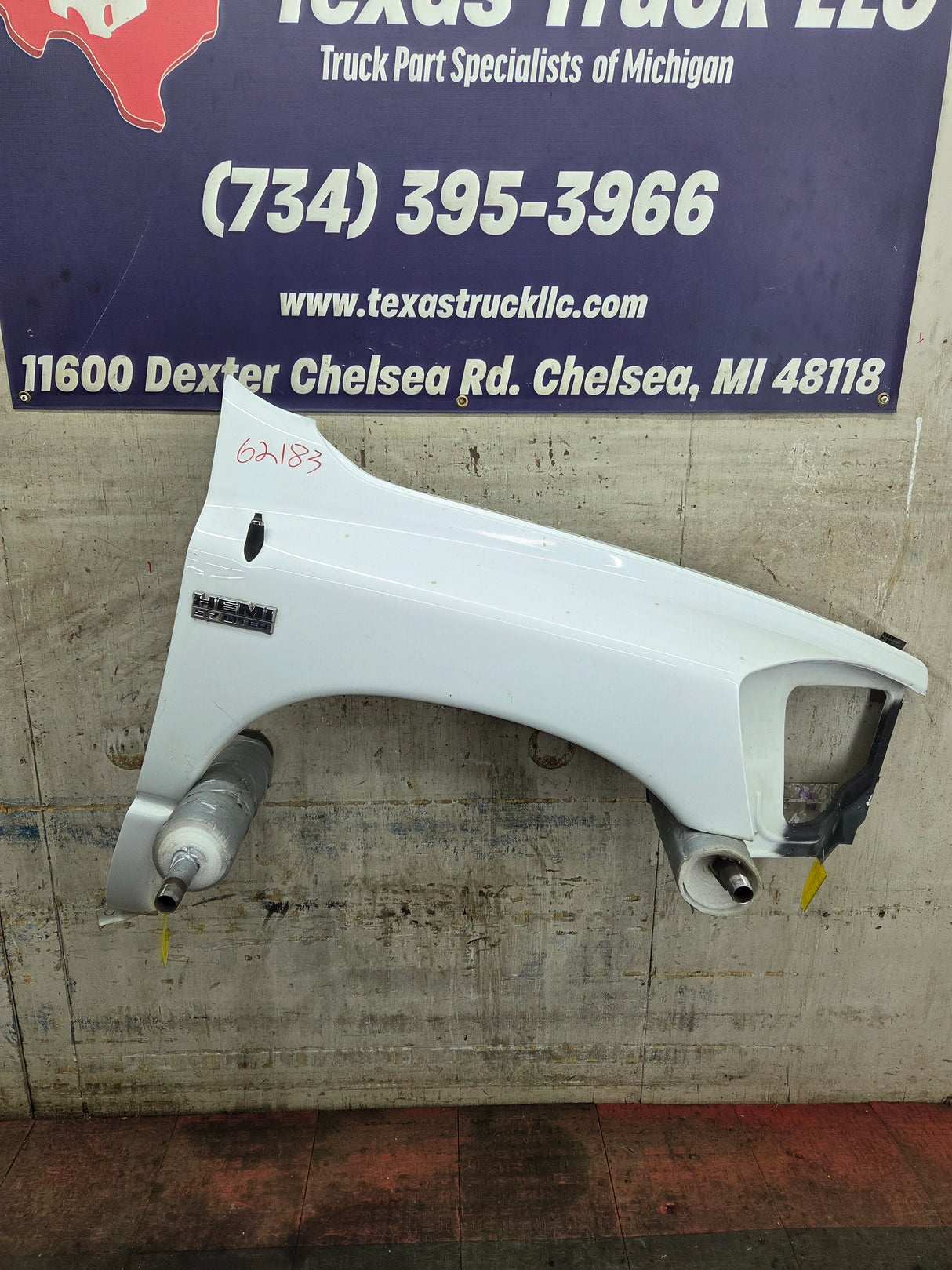 2006-2008 Dodge Ram 3rd Gen 1500 2500 3500 RH Passenger Side Fender