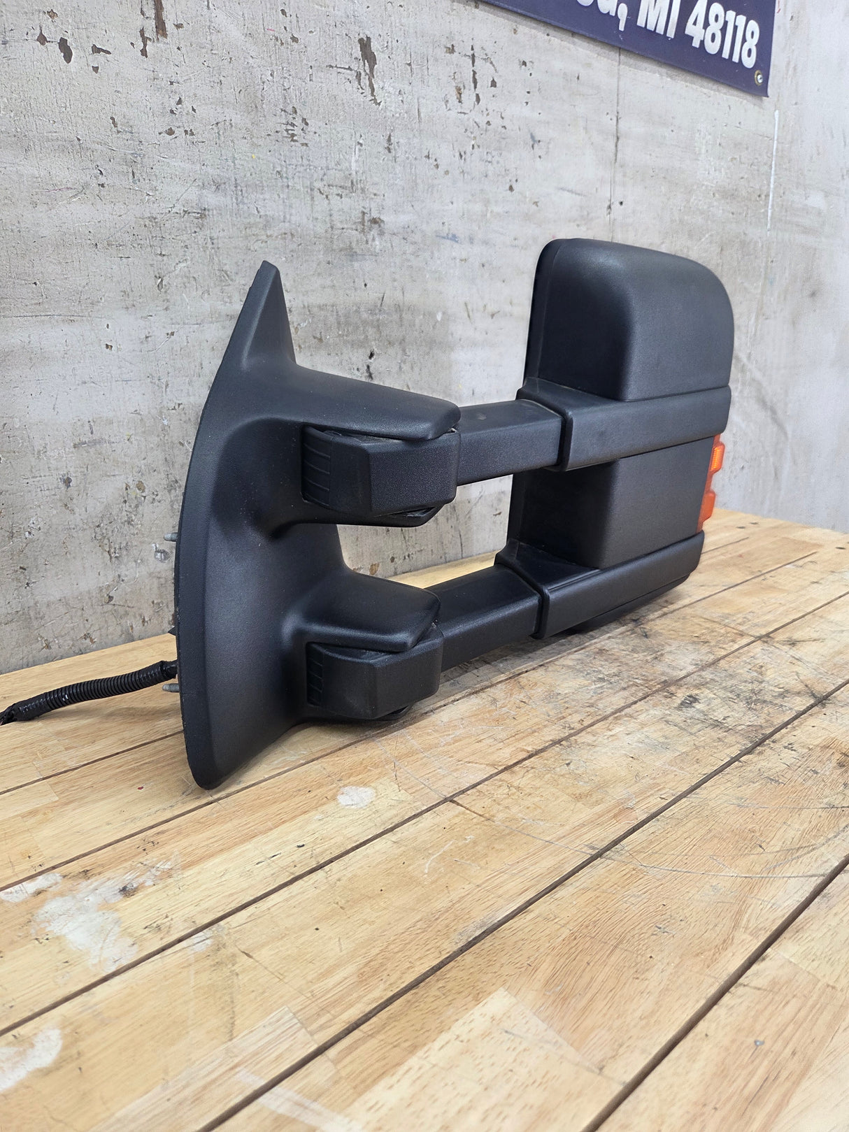 2008-2016 Ford Super Duty F250 F350 F450 F550 LH Driver Side Power and Heated Towing Mirror OEM