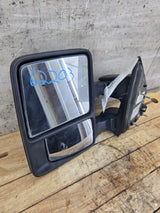 2008-2016 Ford Super Duty F250 F350 F450 F550 LH Driver Side Manual Towing Mirror OEM