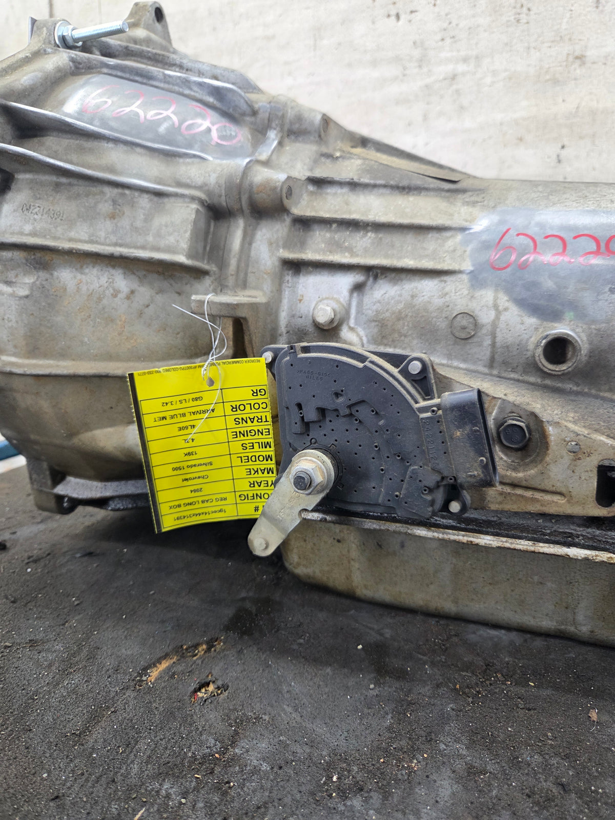 2004-2007 Chevrolet Silverado / GMC Sierra 4L60E 2wd Transmission V8 4.3L