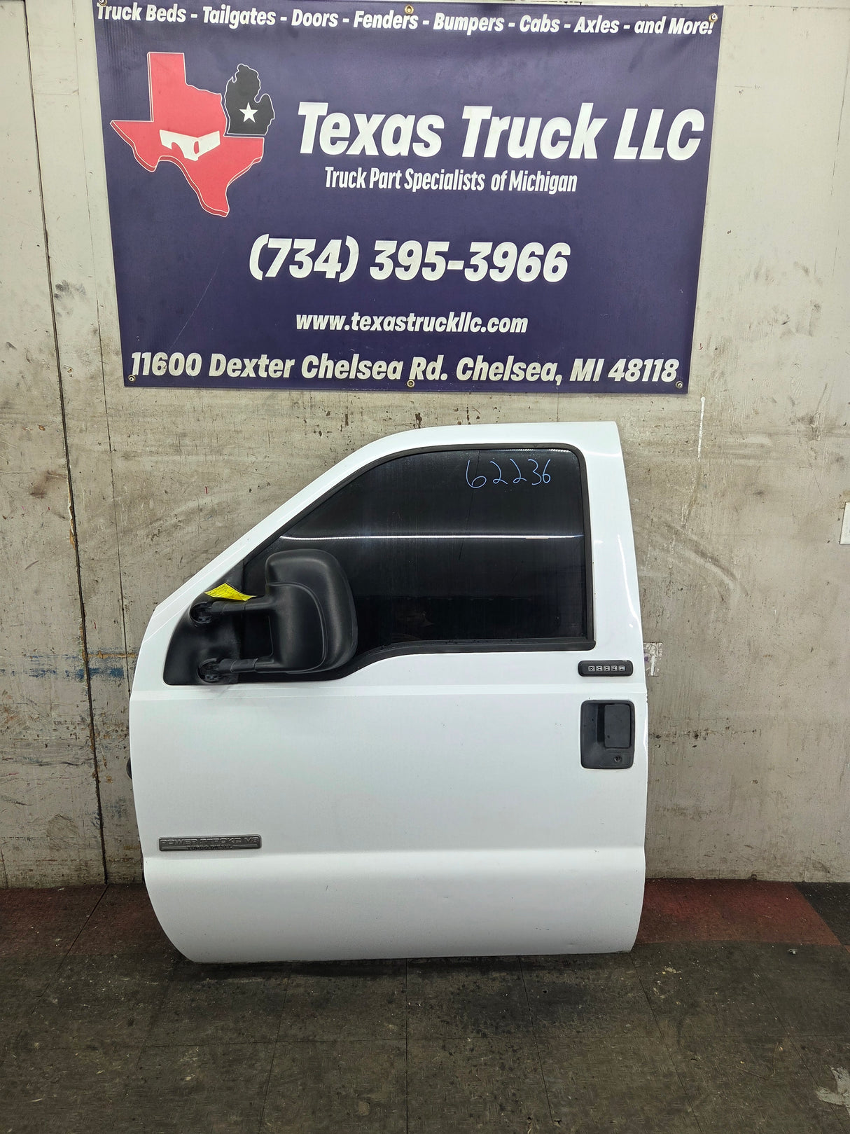 1999-2007 Ford Super Duty LH Driver Side Front Door F250 F350 F450 F550