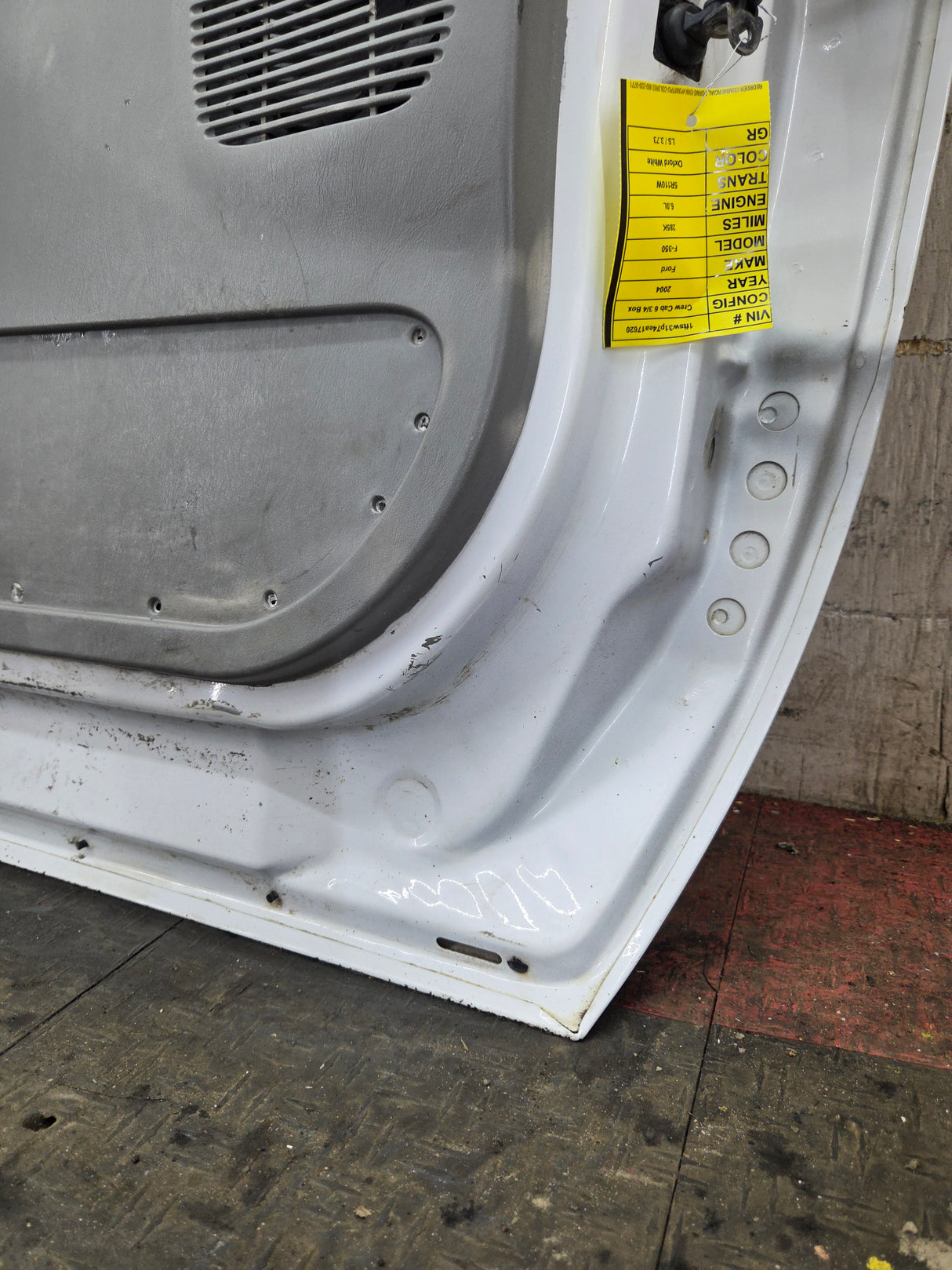 1999-2007 Ford Super Duty LH Driver Side Front Door F250 F350 F450 F550