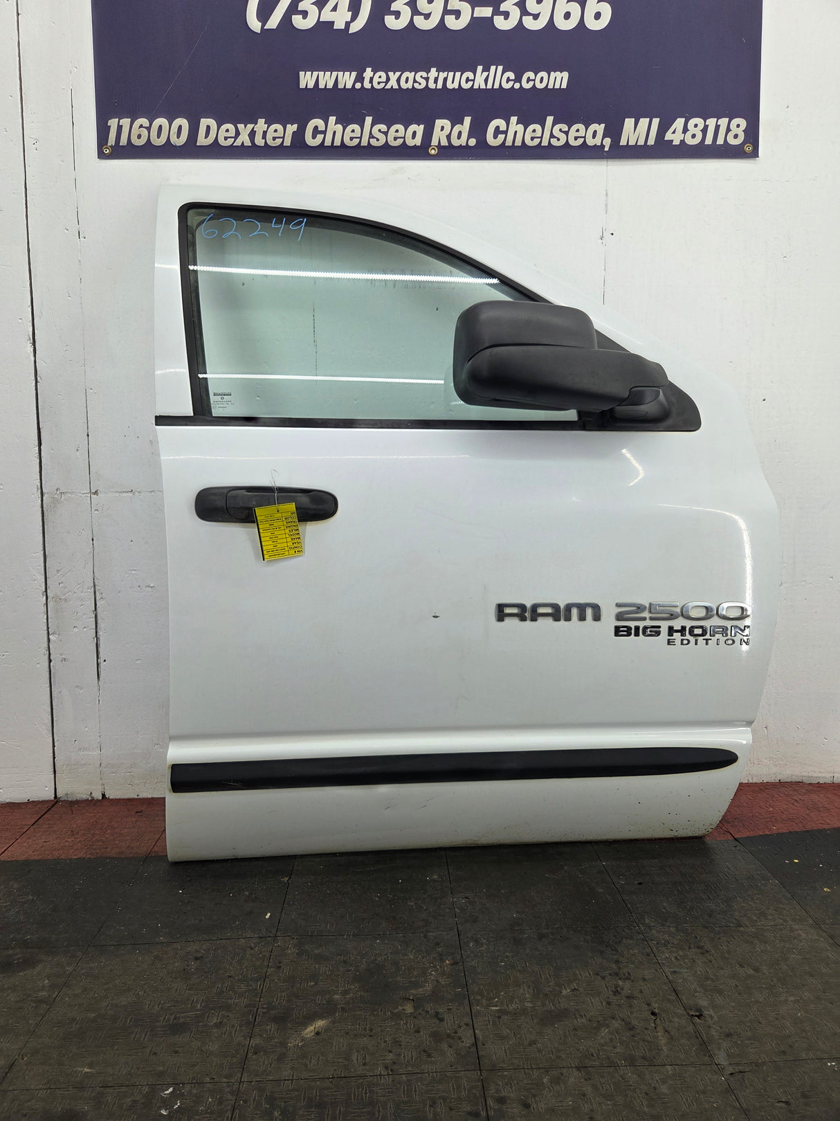2003-2008 Dodge Ram 3rd Gen Passenger Side Front Quad Cab Crew Cab Door 1500 2500 3500 4500 5500