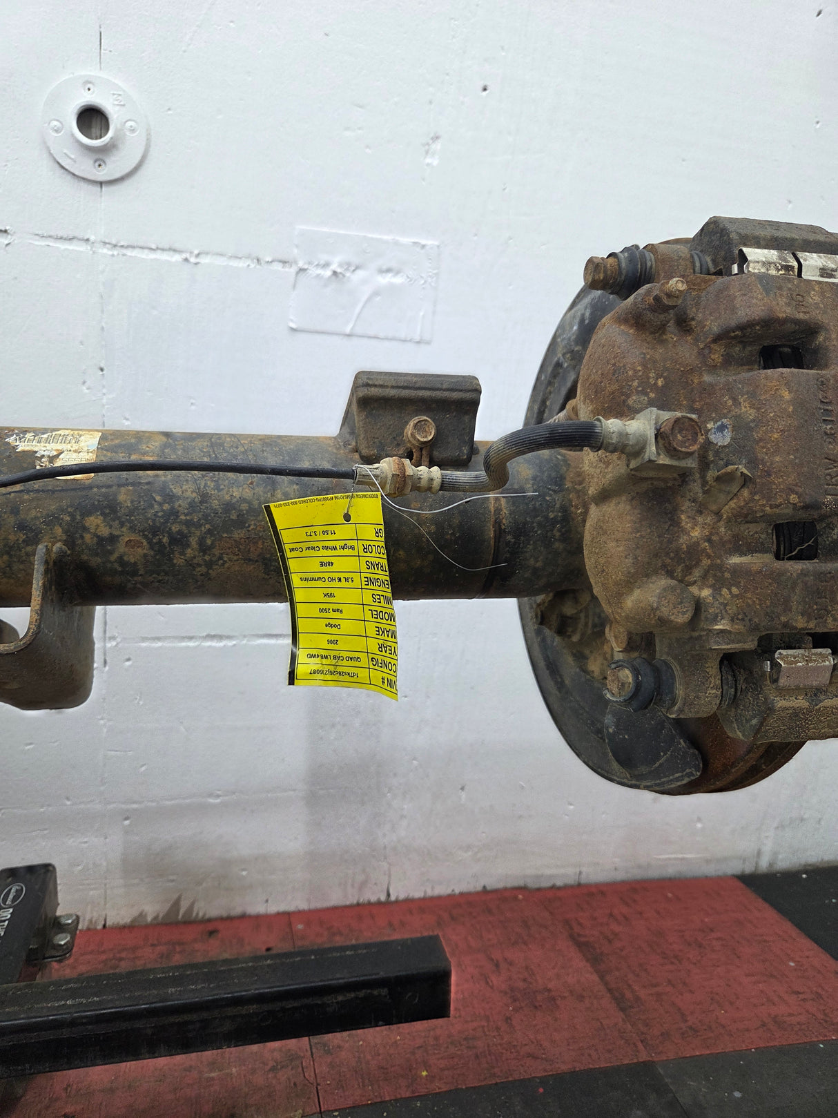 2004-2008 Dodge Ram 2500 3500 8 Lug Rear 11.5" Axle 3.73 Gear Ratio 3rd Gen