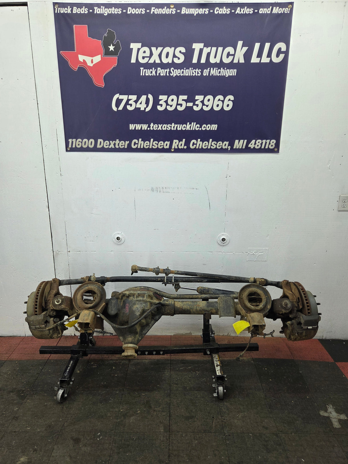 2006-2007 Dodge Ram 2500 3500 8 Lug Front Axle 3.73 Gear Ratio 3rd Gen