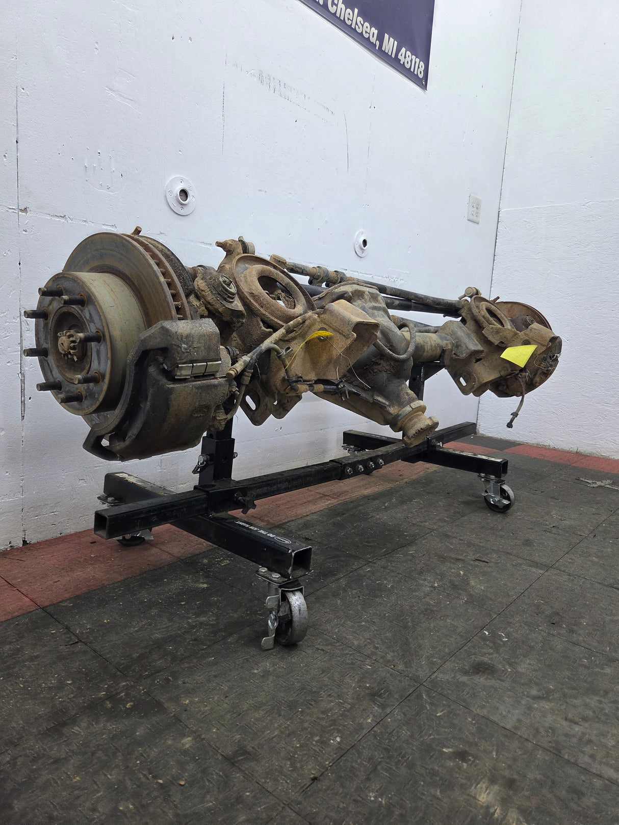 2006-2007 Dodge Ram 2500 3500 8 Lug Front Axle 3.73 Gear Ratio 3rd Gen