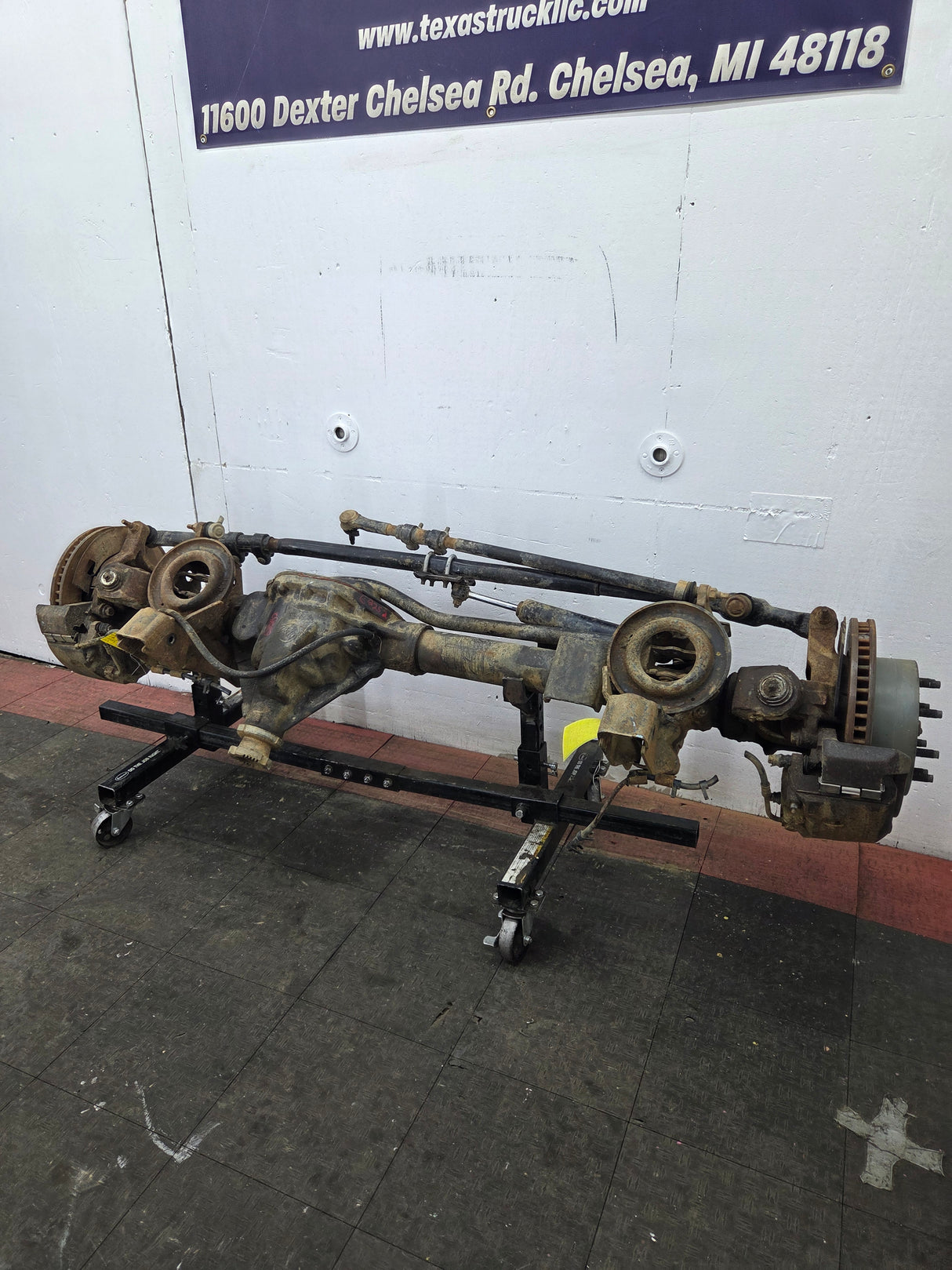 2006-2007 Dodge Ram 2500 3500 8 Lug Front Axle 3.73 Gear Ratio 3rd Gen