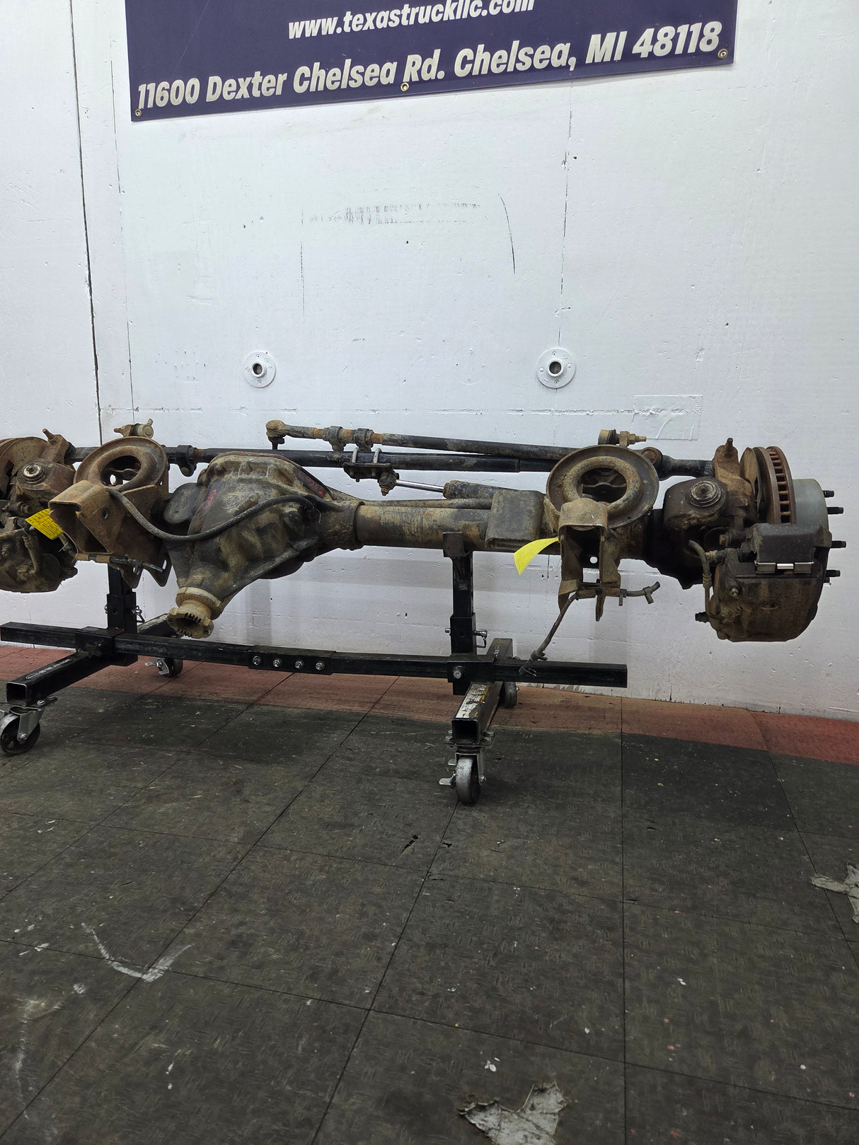2006-2007 Dodge Ram 2500 3500 8 Lug Front Axle 3.73 Gear Ratio 3rd Gen