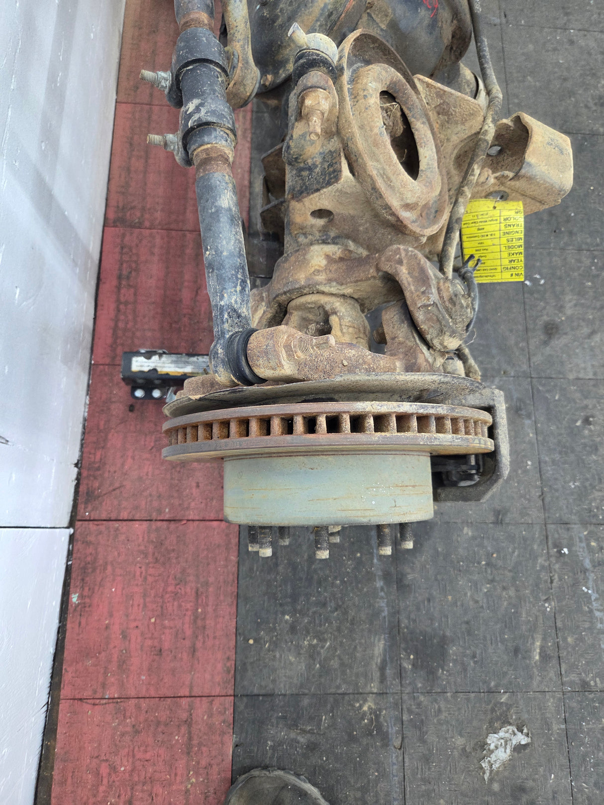 2006-2007 Dodge Ram 2500 3500 8 Lug Front Axle 3.73 Gear Ratio 3rd Gen