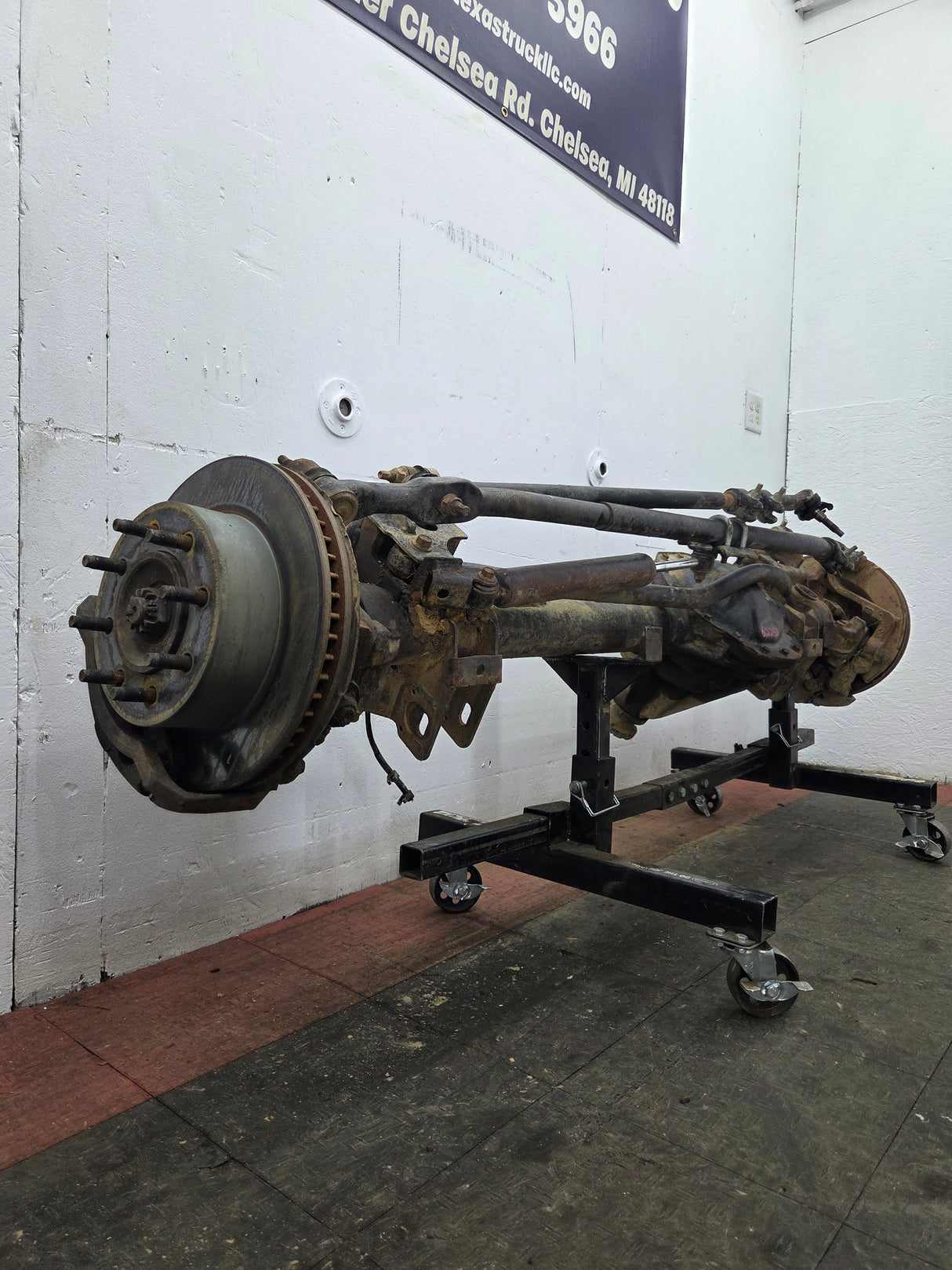 2006-2007 Dodge Ram 2500 3500 8 Lug Front Axle 3.73 Gear Ratio 3rd Gen